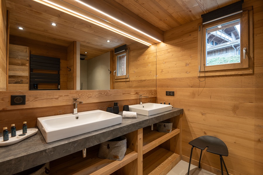 salle de douche mayen location chalet luxe vosges