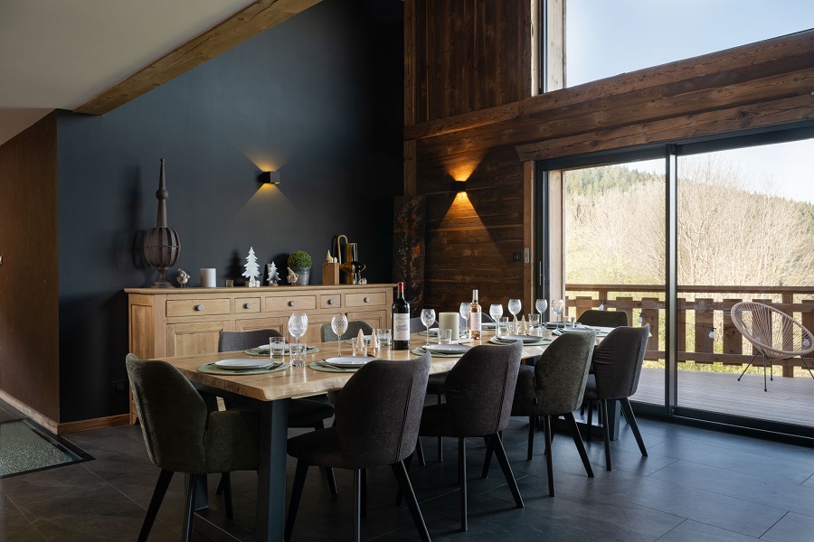 salle � manger bellevue location chalet vosges