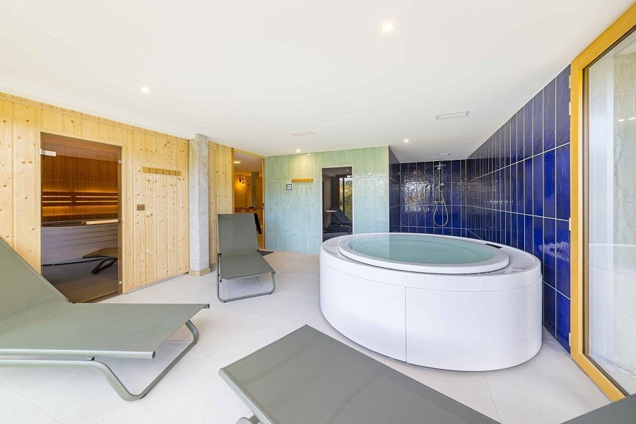 sauna jacuzzi hamman chalet urson vosges location