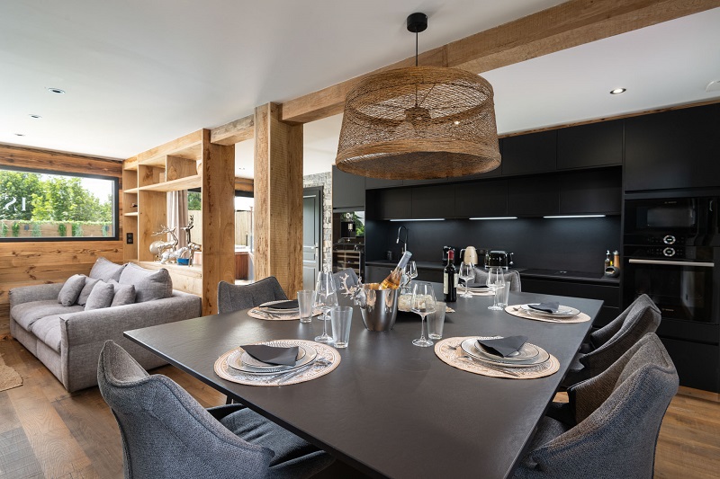 salle � manger lilou shelter location chalet maison g�rardmer vosges