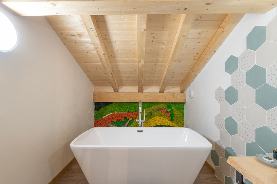 salle de bain mana chalet location vosges