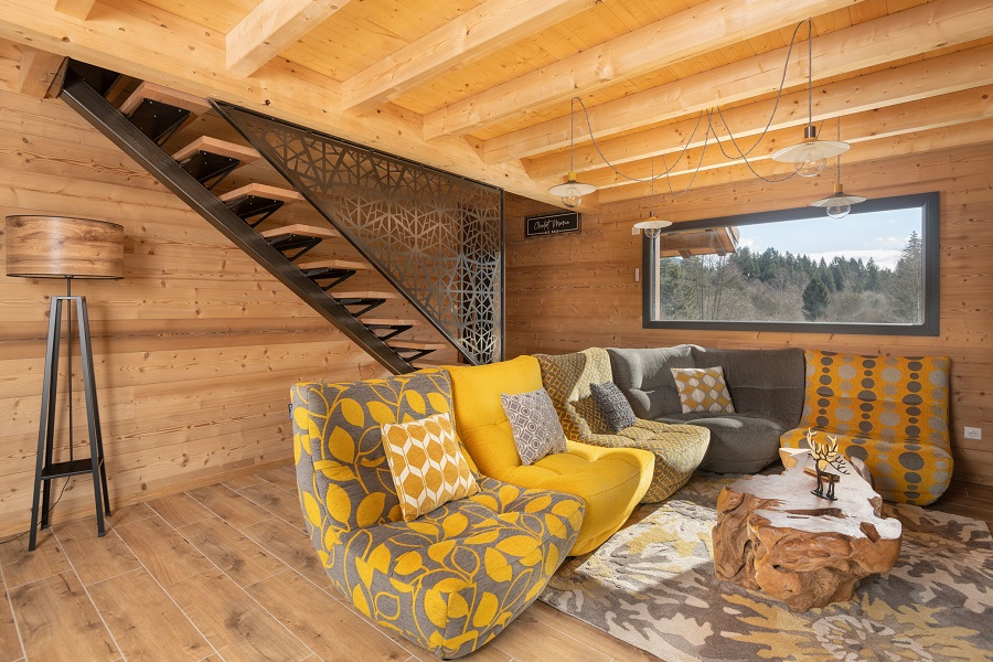 salon mana location chalet vosges