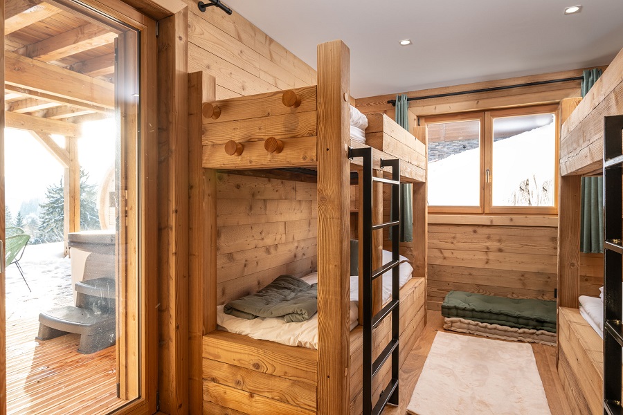  Chambre 5 Emeraude location chalet vosges