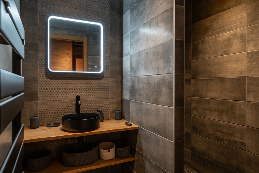 salle de douche tharkey location chalet vosges