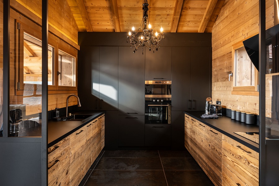 Cuisine chalet Emeraude