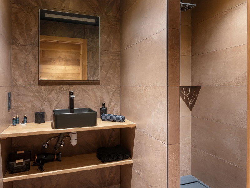 salle de douche �meraude location chalet vosges