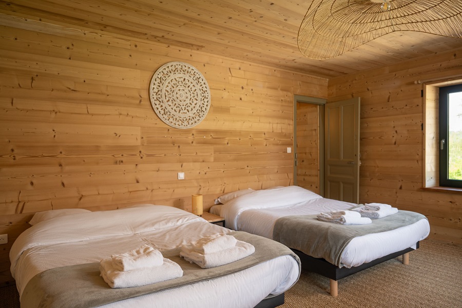 chambre 5 gite poli resort location vosges gerardmer groupe 