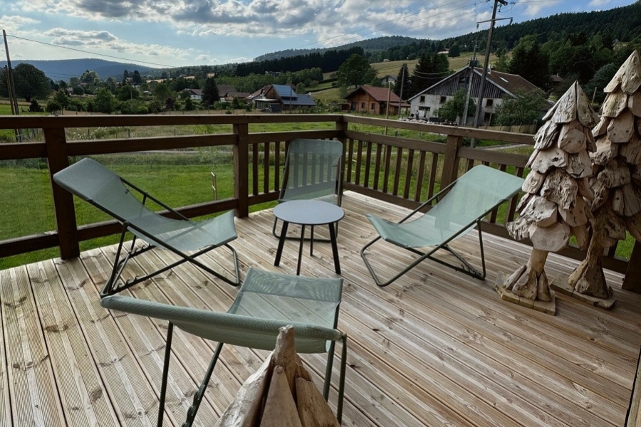 terrasse mayen location chalet vosges