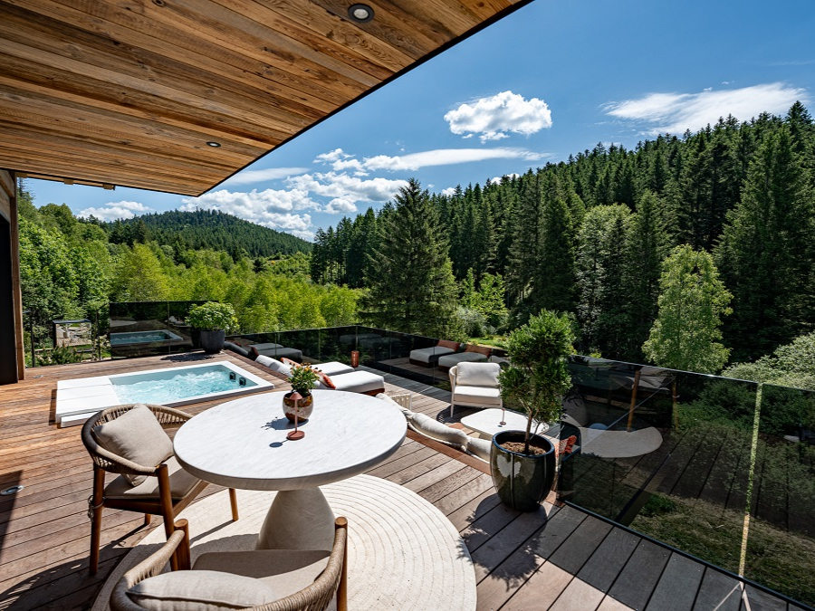 chalet couple luxe vosges