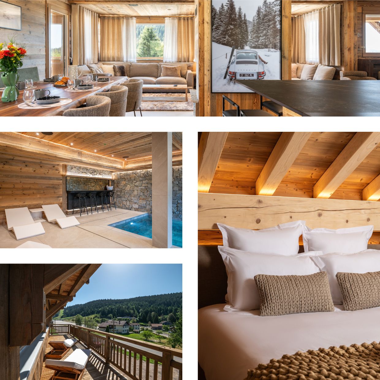 chalet pic des vosges mauselaine piscine luxe 14 personnes gerardmer