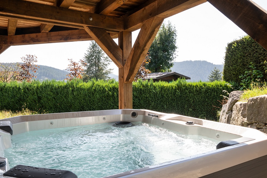 jacuzzi spa dix neuf zero sept location chalet vosges