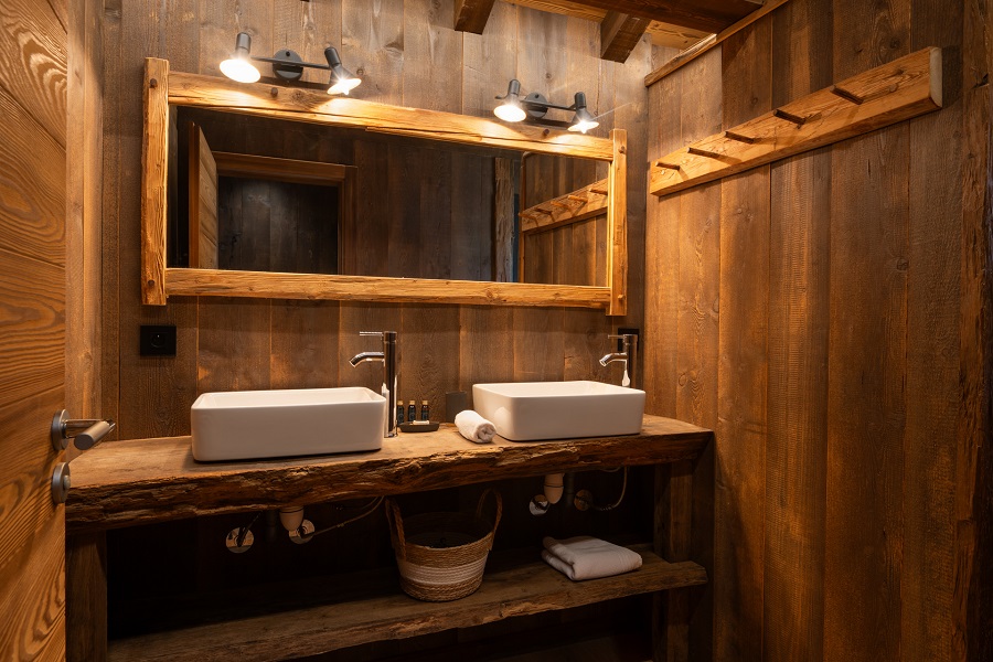 salle de douche 2 dix neuf zero sept location chalet vosges