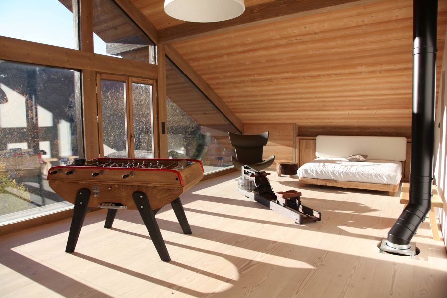 babyfoot sport fleur location chalet luxe vosges