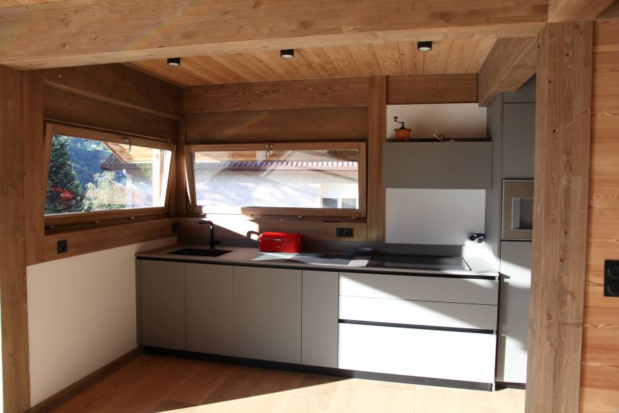 cuisine fleur location chalet luxe vosges