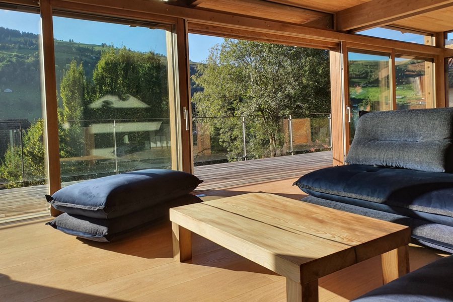 salon fleur location chalet luxe vosges