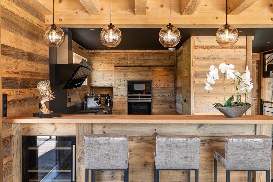 cuisine lena location chalet luxe vosges