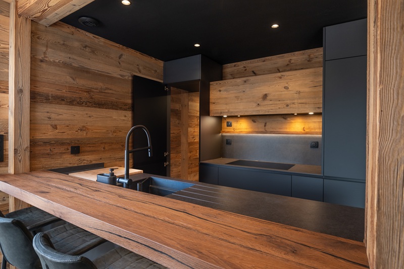 cuisine chalet panoramic lodge location chalet luxe gerardmer vosges