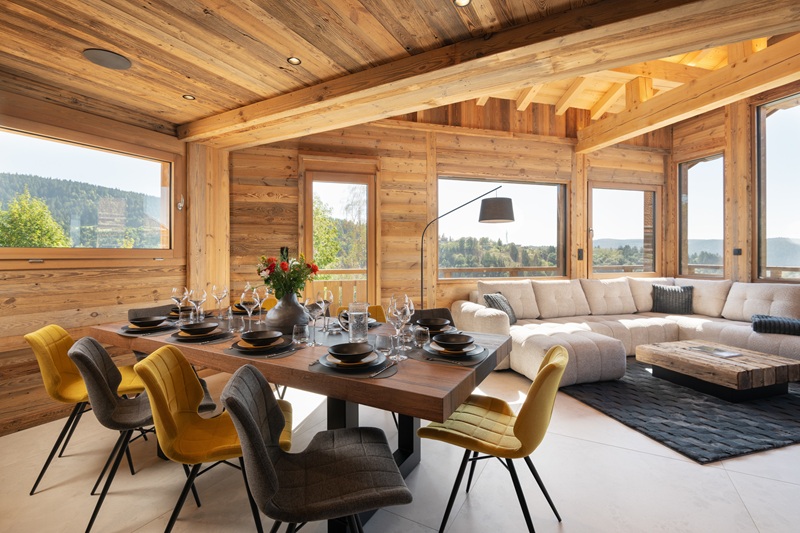 séjour chalet panoramic lodge location chalet luxe gerardmer vosges