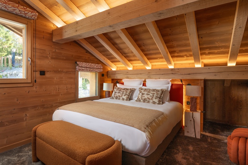 chambre chalet pic des vosges mauselaine piscine luxe 14 personnes gerardmer