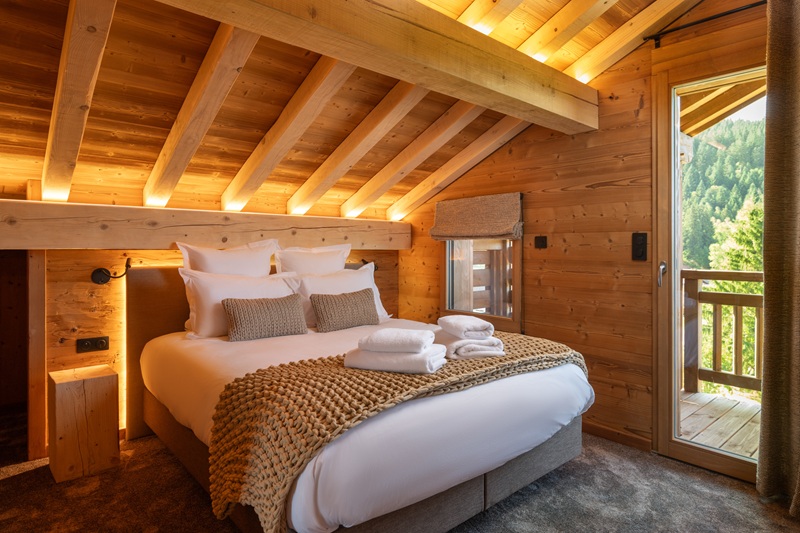 chambre chalet pic des vosges mauselaine piscine luxe 14 personnes gerardmer