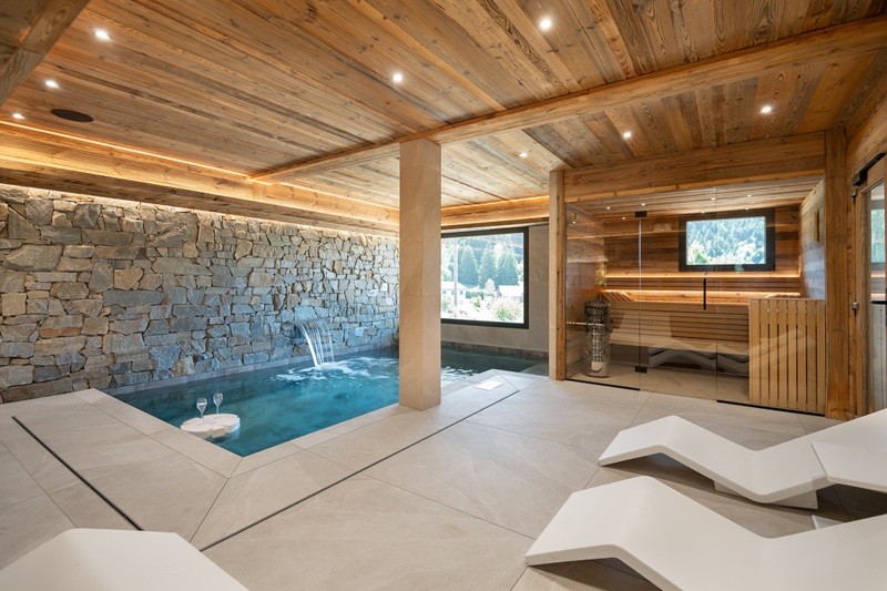 piscine sauna chalet pic des vosges mauselaine piscine luxe 14 personnes gerardmer