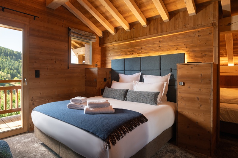 chambre chalet pic des vosges mauselaine piscine luxe 14 personnes gerardmer