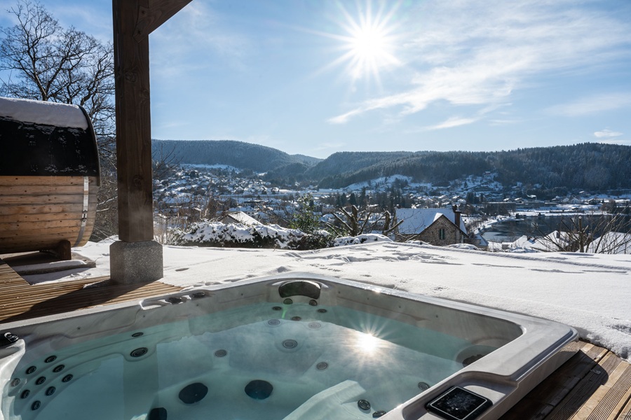 spa sauna sorelle location chalet vosges