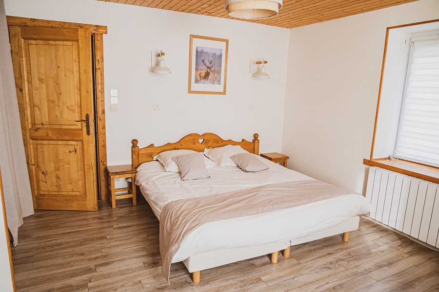 chambre 2 charbonniere location gite gerardmer vosges vacances famille groupe