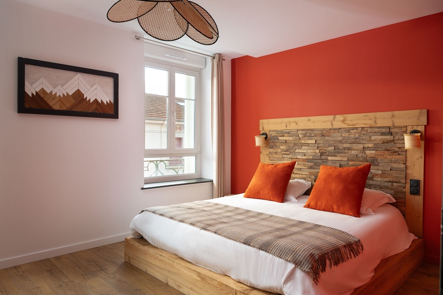 chambre double deux biches location appartement vosges gerardmer centre ville