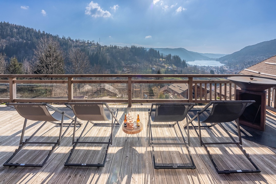 location chalet taniere vue lac gerardmer vacances vosges