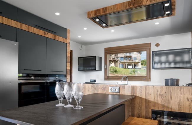 cuisine chalet des oursons chalet location vosges