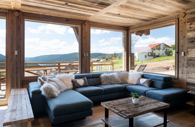 salon chalet des 3 oursons location chalet vosges