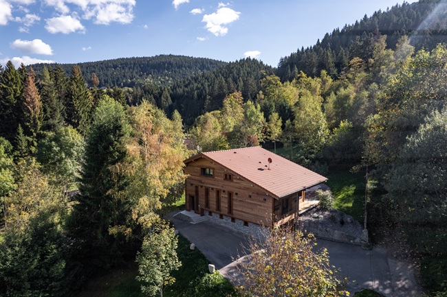 location Chalet � GERARDMER : CHALET FORET VERTE